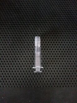 Luer Lock glass syringe