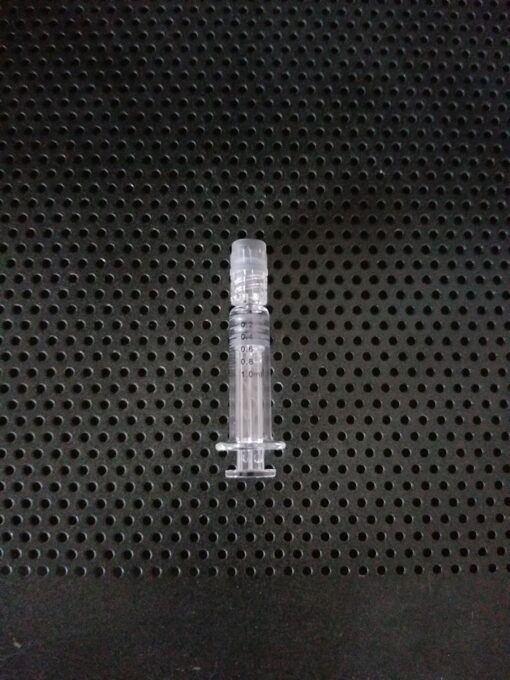 Luer Lock glass syringe